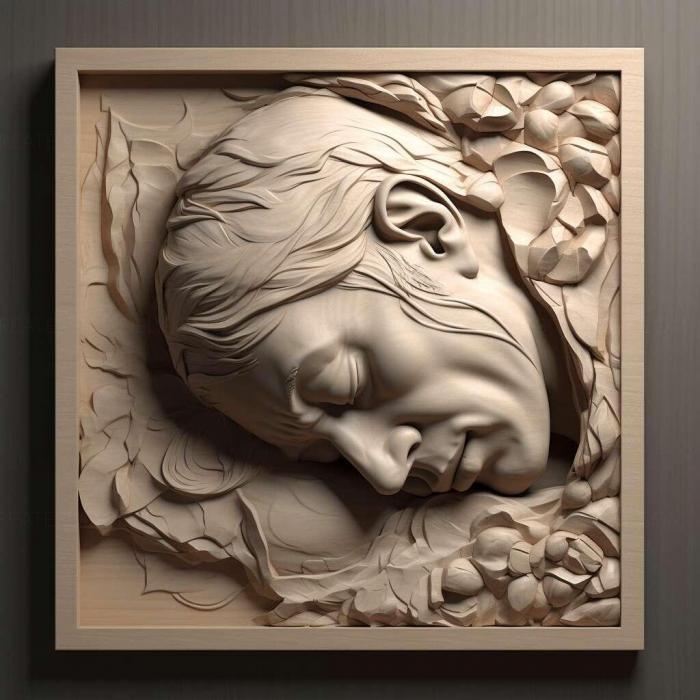 نموذج ثلاثي الأبعاد لآلة CNC 3D Art 